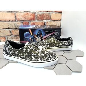 Vans x Star Wars 2014 Authentic Stormtrooper Paisley Bandana Men Sz 12 May 4th